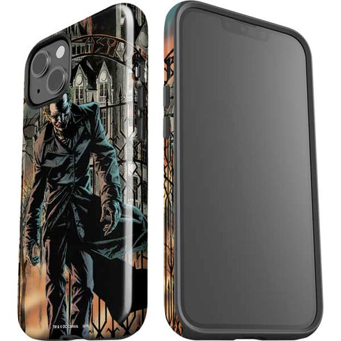 DC Comics The Joker Walking Dark Grounds Comic Art By Lee Bermejo iPhone 15 Impact Case